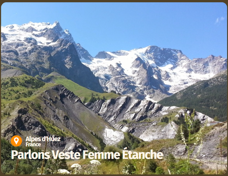 KLIM ARTEMIS VESTE ETANCHE - ALPES - FRENCH